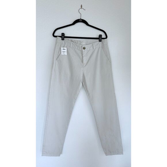 Current/Elliott Refurbished Women's Slim Fit Chino Pants in Khaki Tan Size 28 - Picture 3 of 8